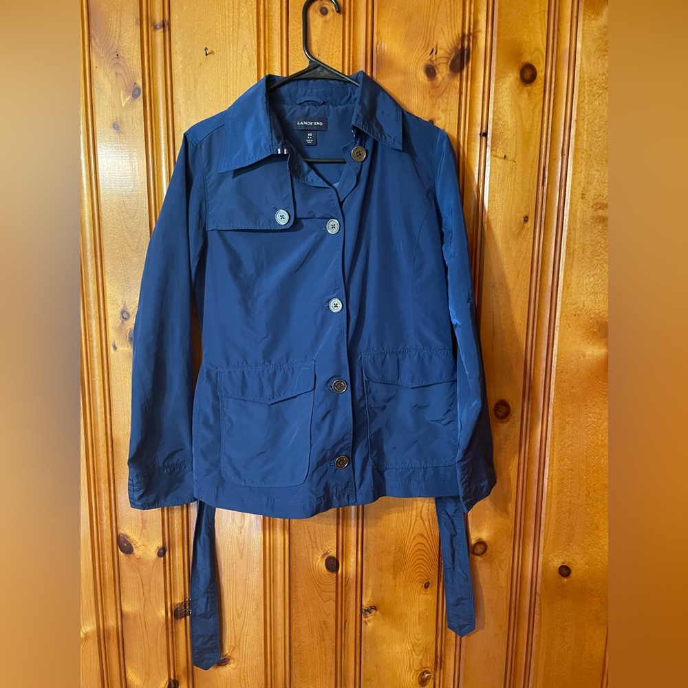 Lands’ End women’s rain jacket